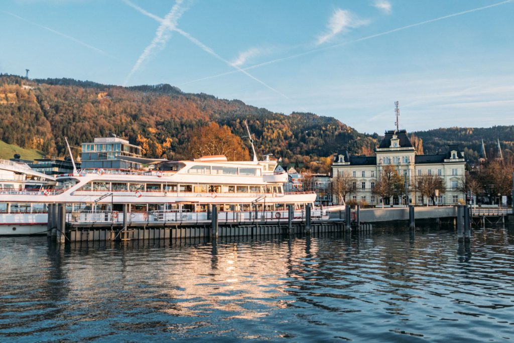 Bregenz harbour view, Lake Constance