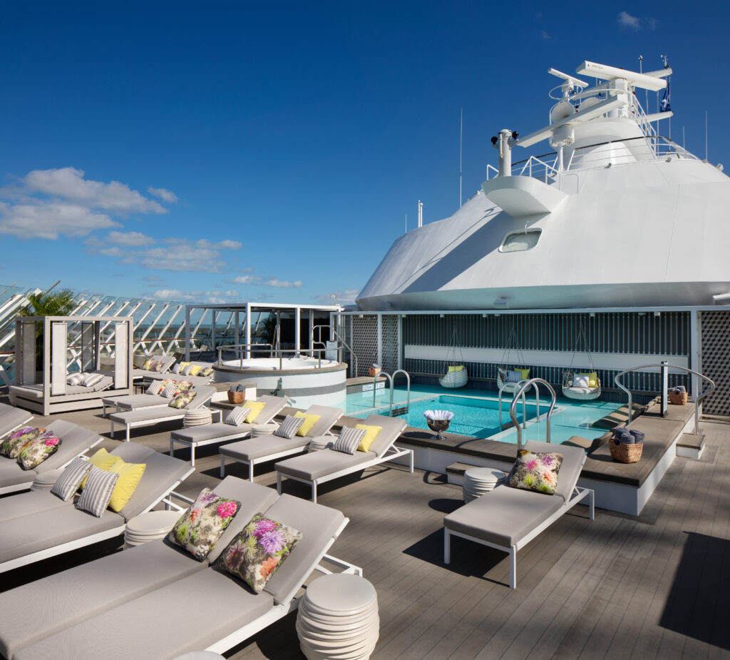 The Retreat deck on Celebrity Edge