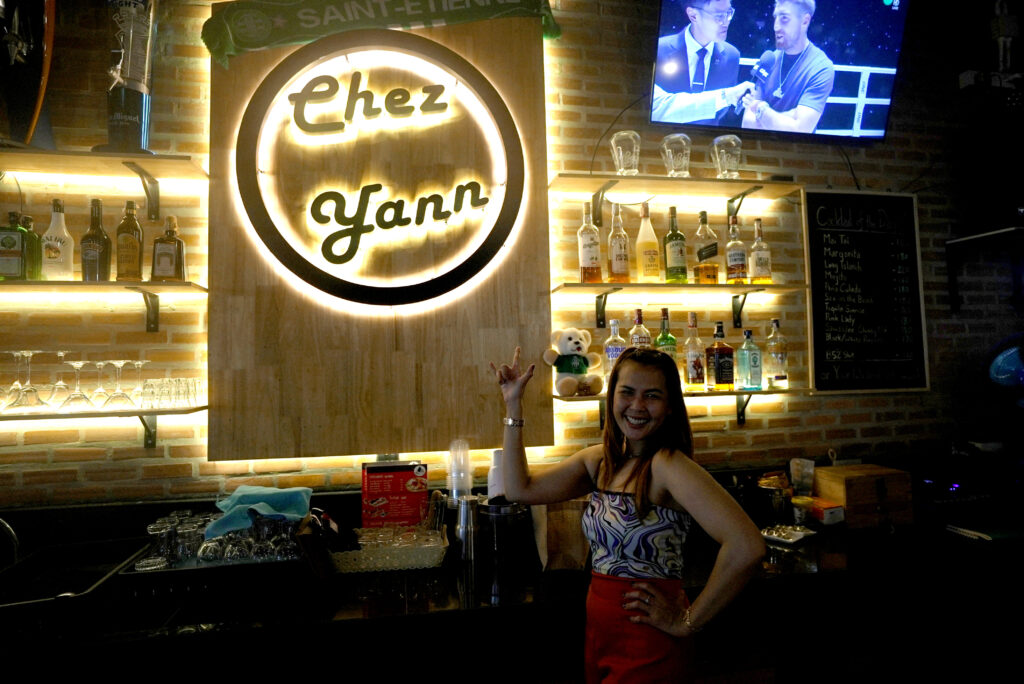 Local pub at the markets in Chiang Mai.