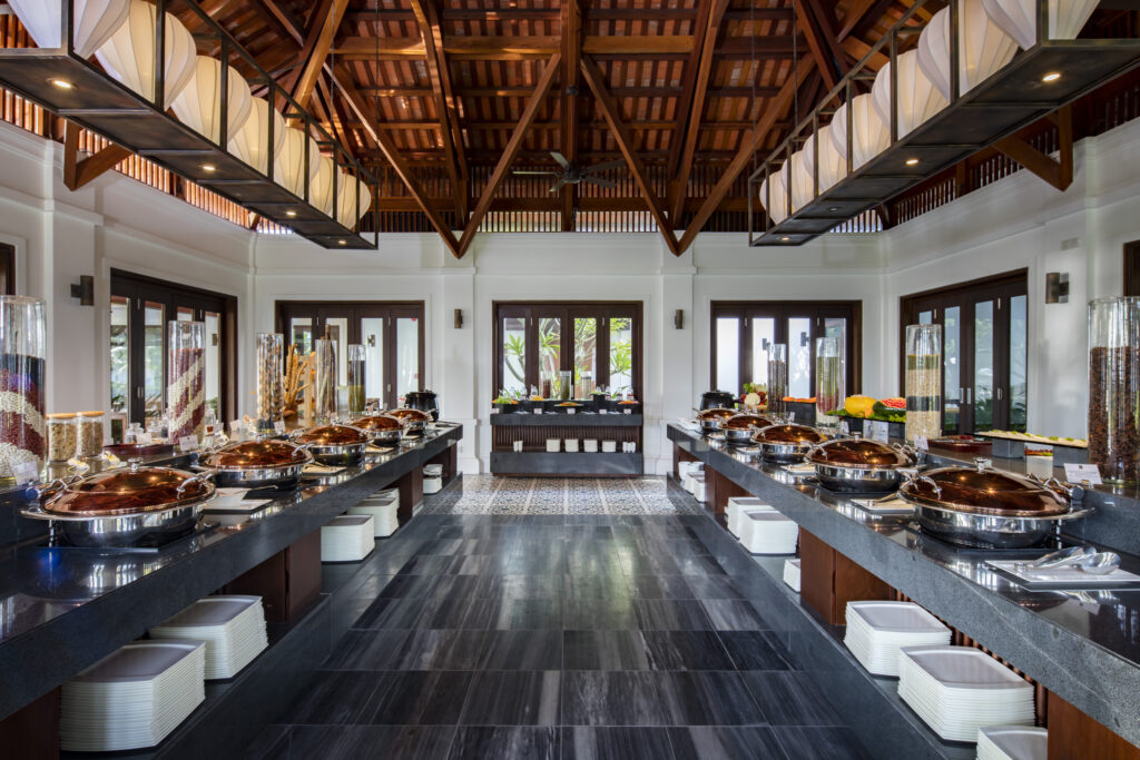 IndoChine Restaurant at The Anam, Cam Ranh. 