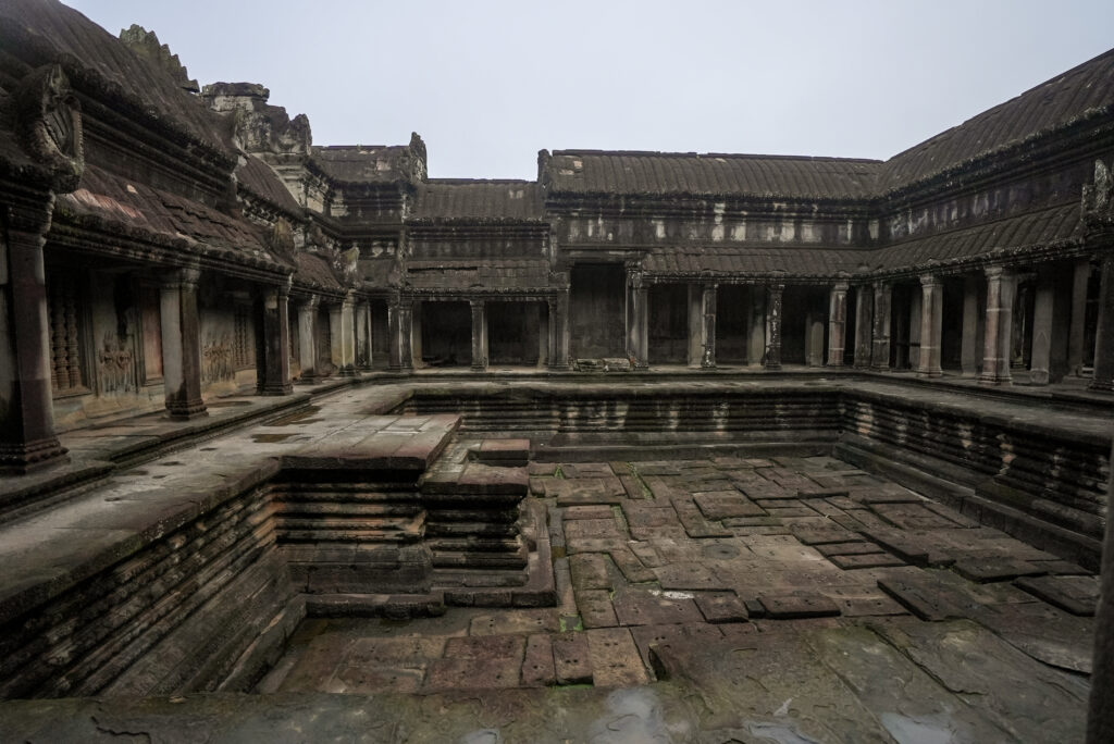 Inner courtyard at Angkor Wat