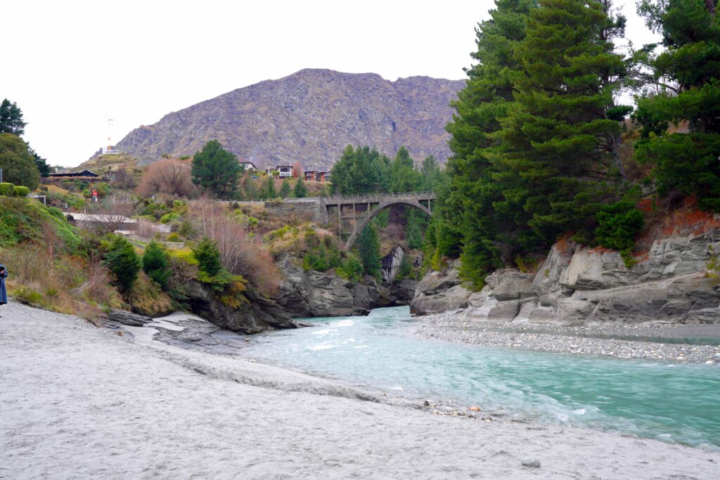 Shotover Bridge over the river. Photo: Harmeet Sehgal