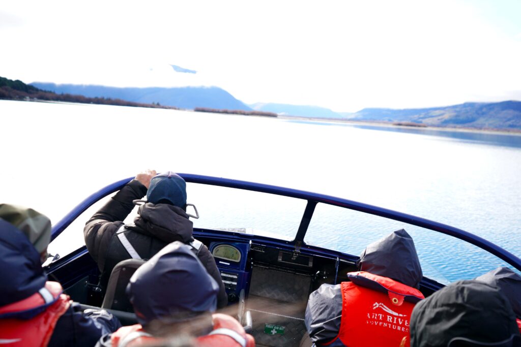 Powering through the Dart River valley. Photo: Harmeet Sehgal