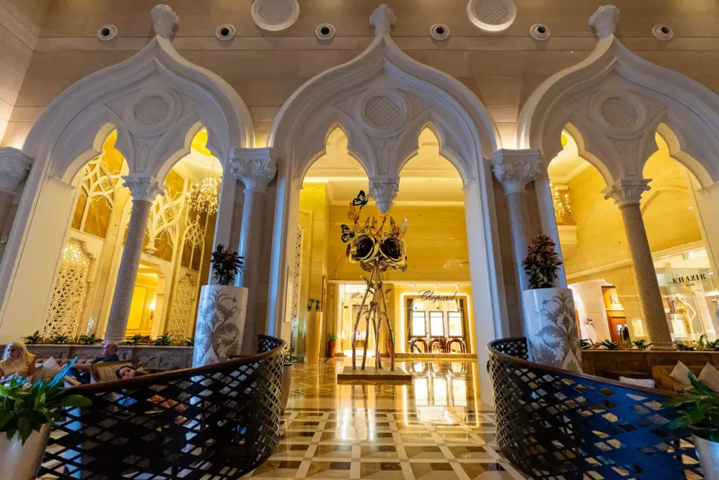 The Grand Lobby at Marsa Malaz, Kempinski, Doha