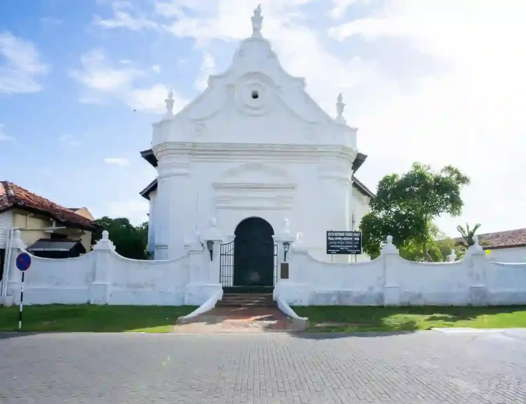 Dutch reformed church building, Galle. Sri Lanka. Photo: Harmeet Sehgal
