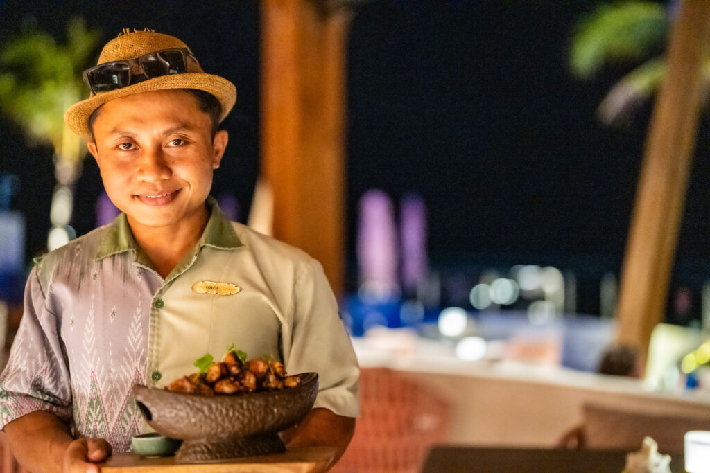 Outstanding service at Uma Beach Club, Bali
