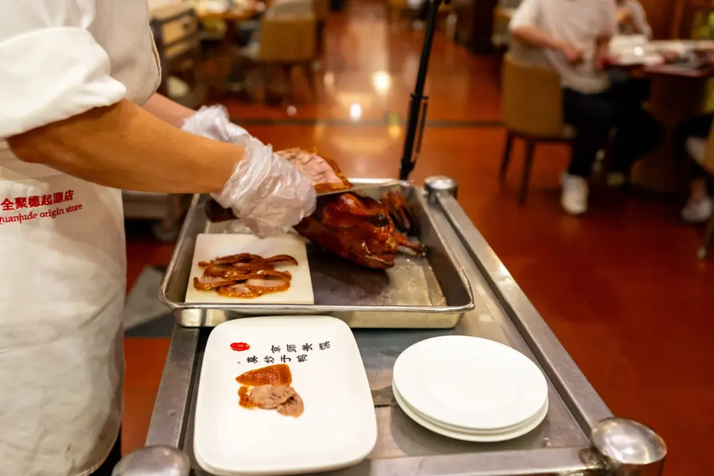 Traditional Peking Duck. Photo: Harmeet Sehgal
