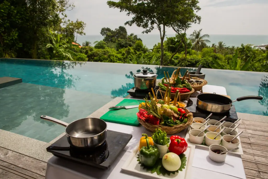 Private cooking class at Trisara, Phuket. Photo: Harmeet Sehgal